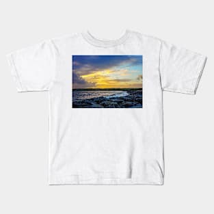 The Sun Sets Over Lahinch Kids T-Shirt